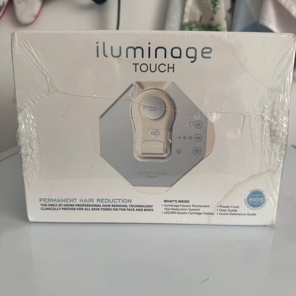 New HTF iluminage TOUCH Permanent Hair Reduction Removal System Device. *READ* - Picture 1 of 9